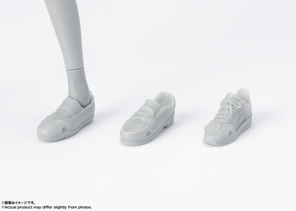 S.H.Figuarts DX Body-chan School Life Edition Set (Gray Color Ver.) image 7