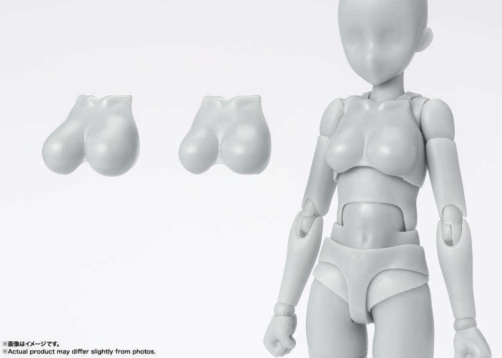 S.H.Figuarts DX Body-chan School Life Edition Set (Gray Color Ver.) image 8
