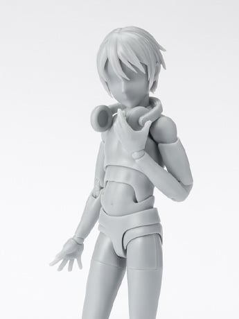 S.H.Figuarts DX Body-kun School Life Edition Set (Gray Color Ver.) image 2
