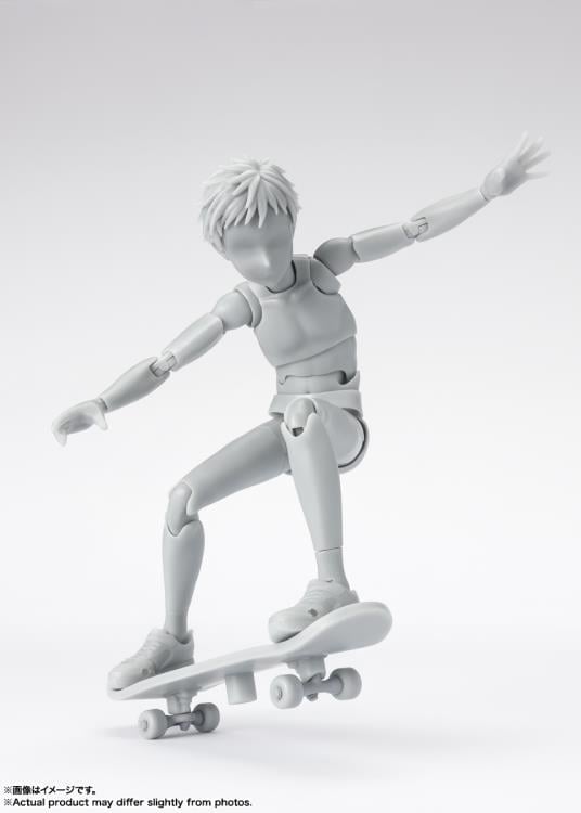 S.H.Figuarts DX Body-kun School Life Edition Set (Gray Color Ver.) image 6