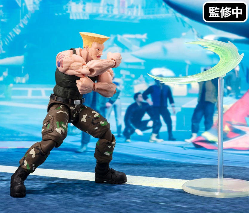 Street Fighter S.H.Figuarts Guile (Outfit 2 Ver.) image 7