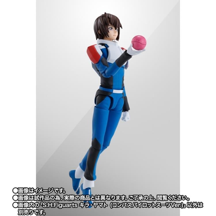 Mobile Suit Gundam SEED Freedom S.H.Figuarts Kira Yamato (Compass Pilot Suit Ver.) image 4