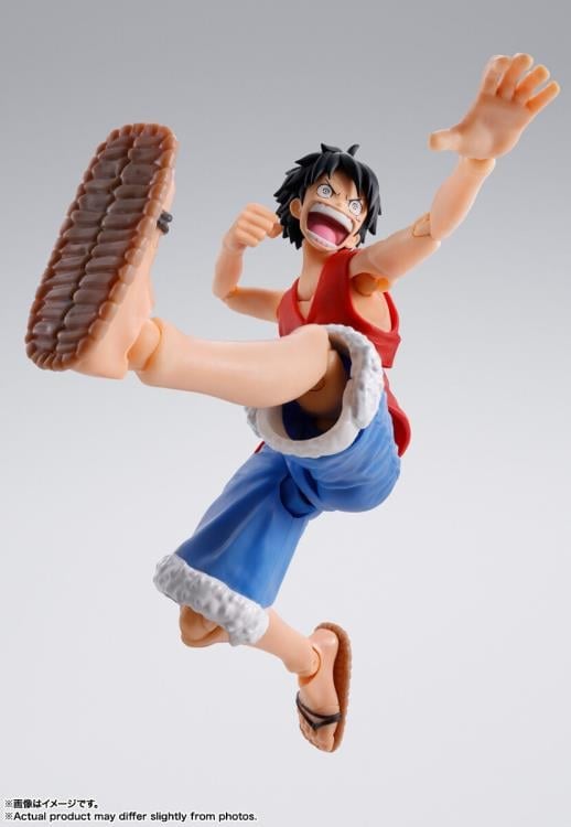 One Piece S.H.Figuarts Monkey D. Luffy (Romance Dawn) image 7