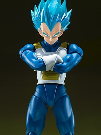Dragon Ball Super S.H.Figuarts Super Saiyan God Super Saiyan Vegeta (Unwavering Saiyan Pride) image 2