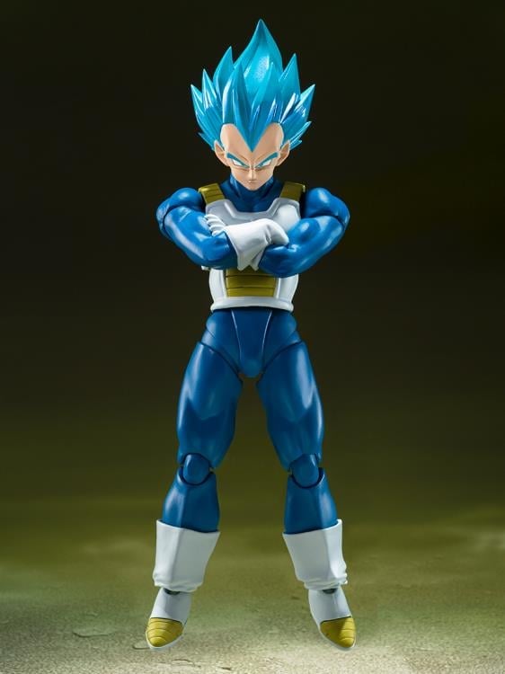 Dragon Ball Super S.H.Figuarts Super Saiyan God Super Saiyan Vegeta (Unwavering Saiyan Pride) image 3