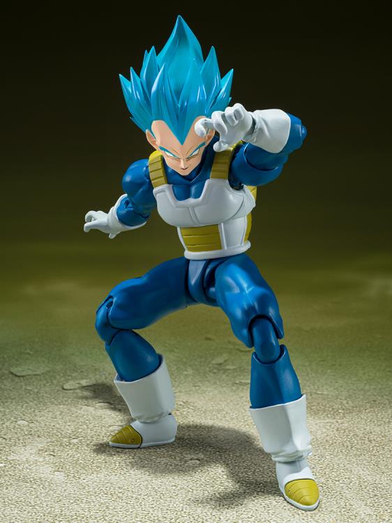 Dragon Ball Super S.H.Figuarts Super Saiyan God Super Saiyan Vegeta (Unwavering Saiyan Pride) image 5