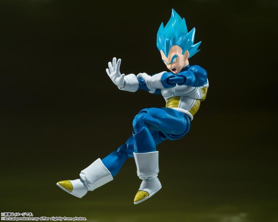 Dragon Ball Super S.H.Figuarts Super Saiyan God Super Saiyan Vegeta (Unwavering Saiyan Pride) image 7