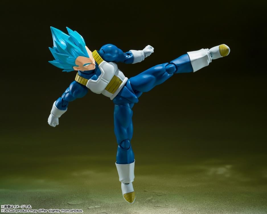 Dragon Ball Super S.H.Figuarts Super Saiyan God Super Saiyan Vegeta (Unwavering Saiyan Pride) image 8