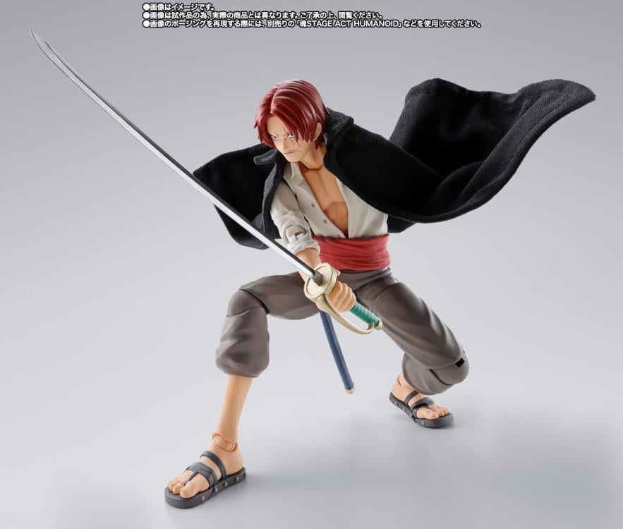 One Piece S.H.Figuarts Shanks and Monkey D. Luffy (Childhood) image 5