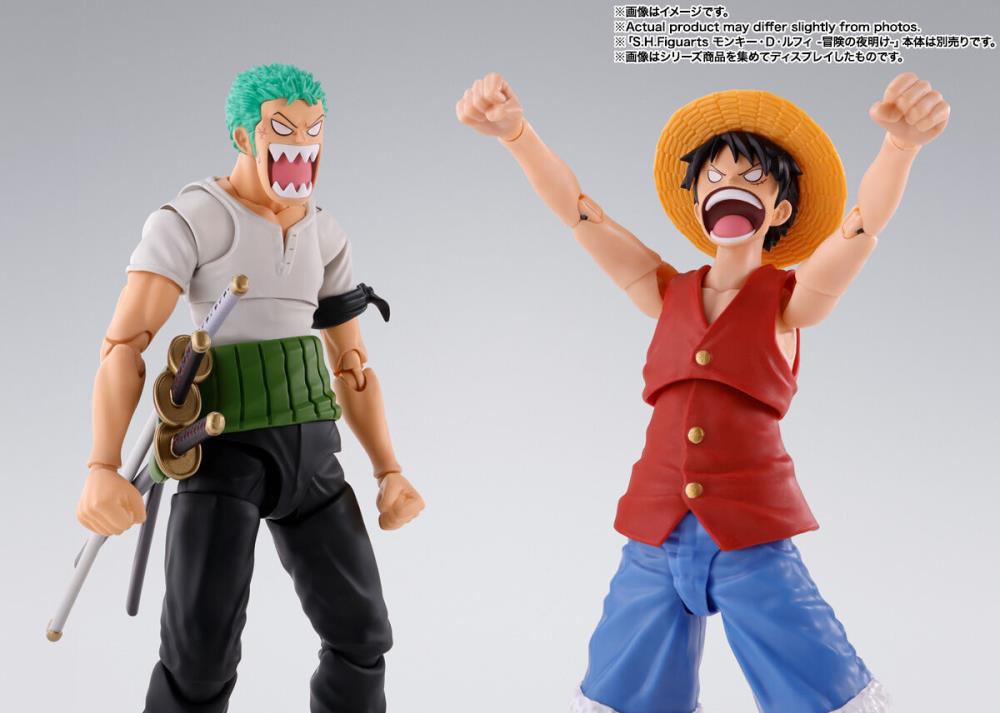 One Piece S.H.Figuarts Roronoa Zoro (Romance Dawn) image 10