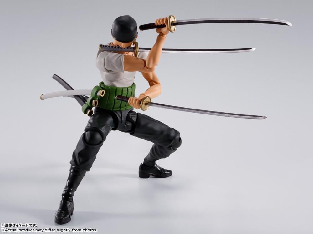 One Piece S.H.Figuarts Roronoa Zoro (Romance Dawn) image 8