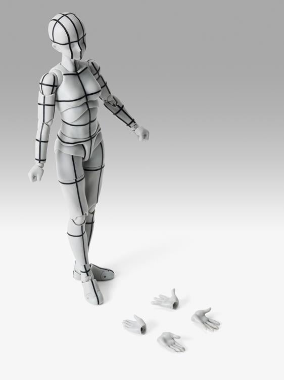 S.H.Figuarts Body-chan Sports Edition (Wireframe Gray Color Ver.) image 8