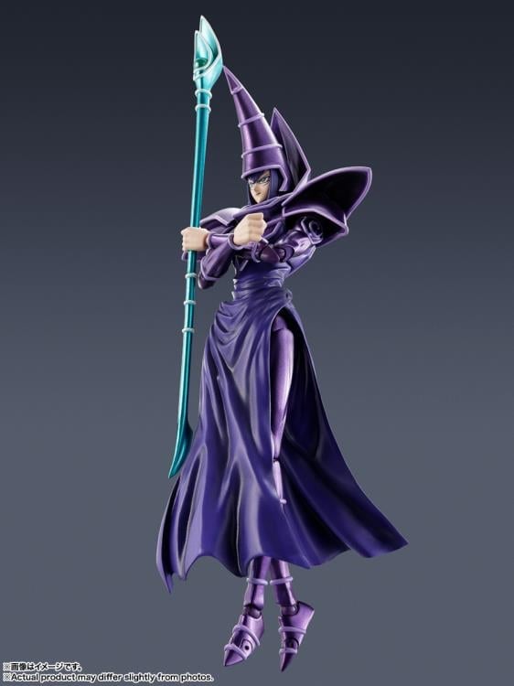 Yu-Gi-Oh! Duel Monsters S.H.MonsterArts Dark Magician image 6