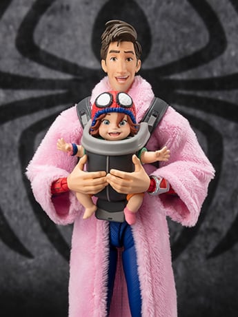 Spider-Man: Across the Spider-Verse S.H.Figuarts Peter B. Parker & Mayday Parker image 2