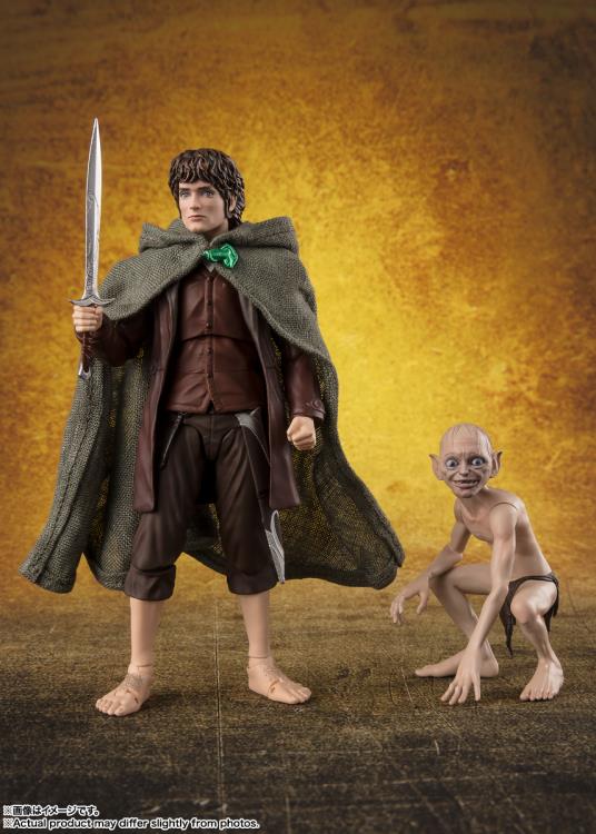 The Lord of the Rings: The Fellowship of the Ring S.H.Figuarts Frodo Baggins & Gollum Set image 3