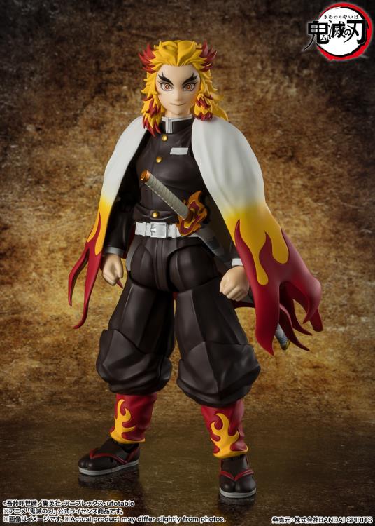 Demon Slayer: Kimetsu no Yaiba S.H.Figuarts Kyojuro Rengoku image 3