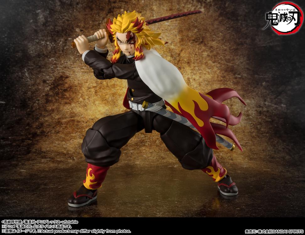 Demon Slayer: Kimetsu no Yaiba S.H.Figuarts Kyojuro Rengoku image 6