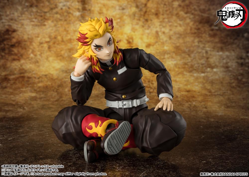 Demon Slayer: Kimetsu no Yaiba S.H.Figuarts Kyojuro Rengoku image 7