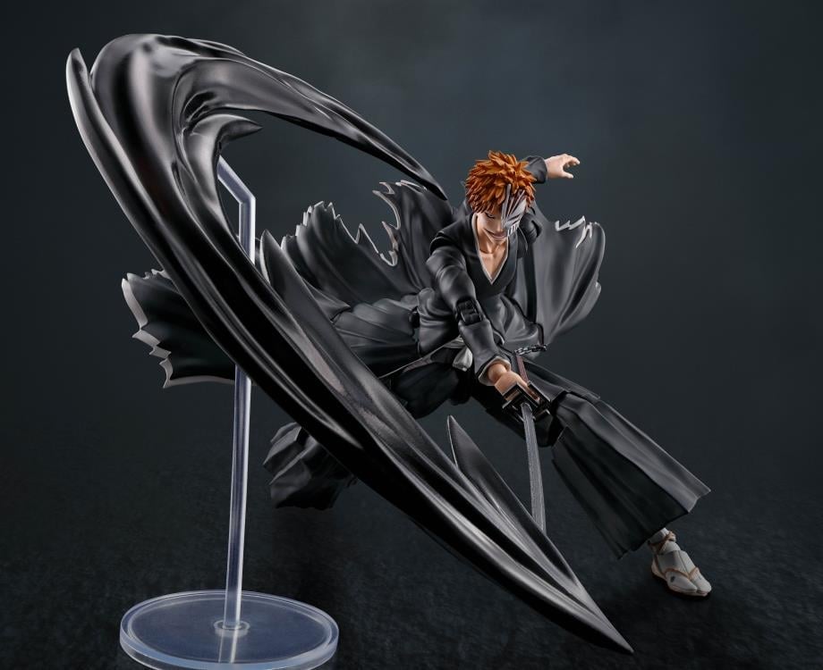 Bleach S.H.Figuarts Ichigo Kurosaki (Getsugatensho Ver.) image 6