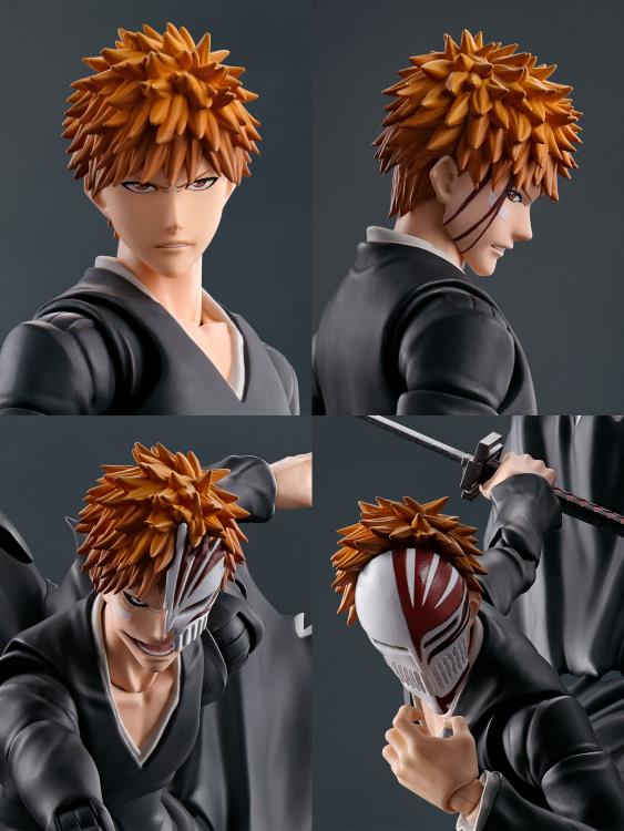 Bleach S.H.Figuarts Ichigo Kurosaki (Getsugatensho Ver.) image 7