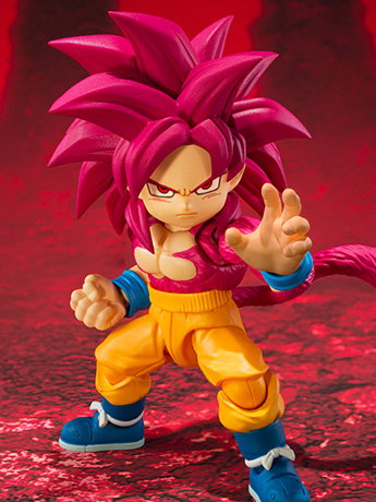 Dragon Ball Daima S.H.Figuarts Super Saiyan 4 Goku (Mini) Exclusive image 2
