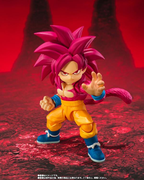 Dragon Ball Daima S.H.Figuarts Super Saiyan 4 Goku (Mini) Exclusive image 4