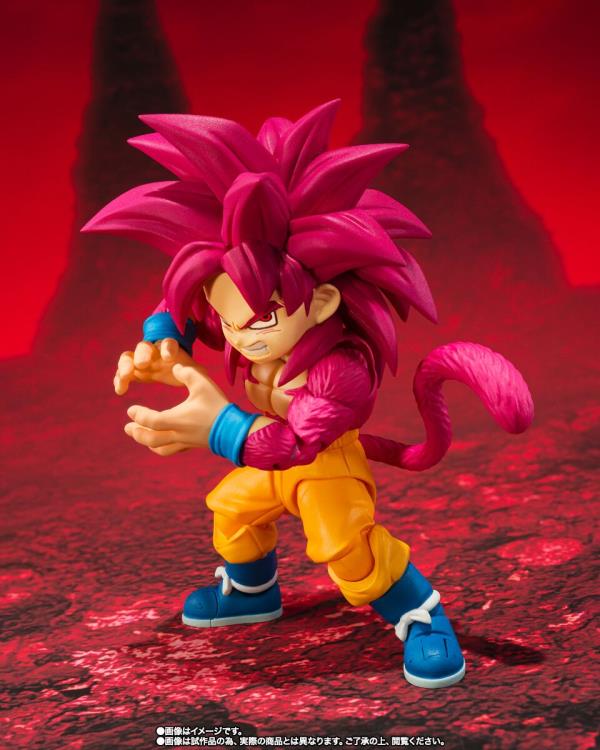 Dragon Ball Daima S.H.Figuarts Super Saiyan 4 Goku (Mini) Exclusive image 5