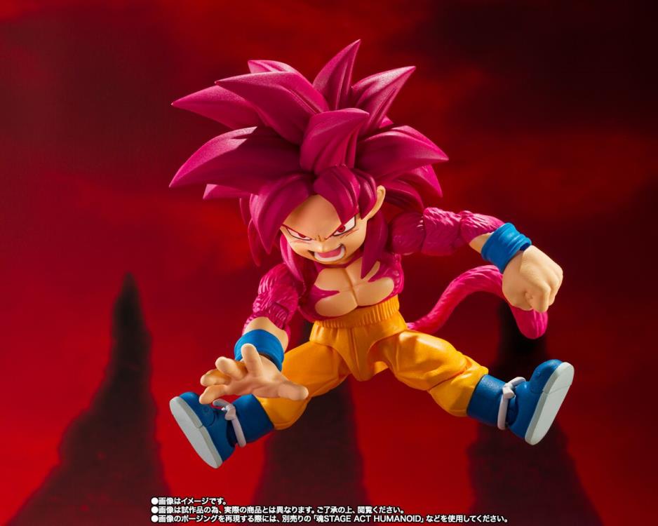 Dragon Ball Daima S.H.Figuarts Super Saiyan 4 Goku (Mini) Exclusive image 7