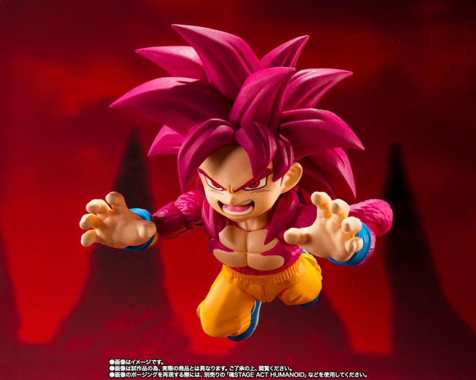 Dragon Ball Daima S.H.Figuarts Super Saiyan 4 Goku (Mini) Exclusive image 8