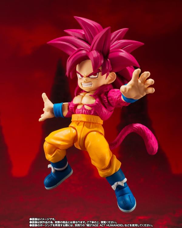 Dragon Ball Daima S.H.Figuarts Super Saiyan 4 Goku (Mini) Exclusive image 9