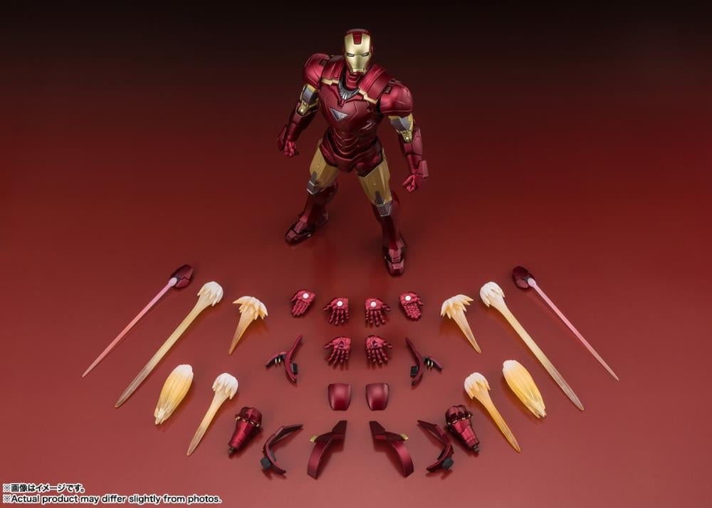 The Infinity Saga S.H.Figuarts Iron Man Mark 6 image 8