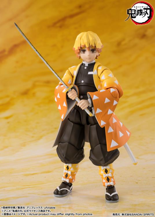 Demon Slayer: Kimetsu no Yaiba S.H.Figuarts Zenitsu Agatsuma image 3