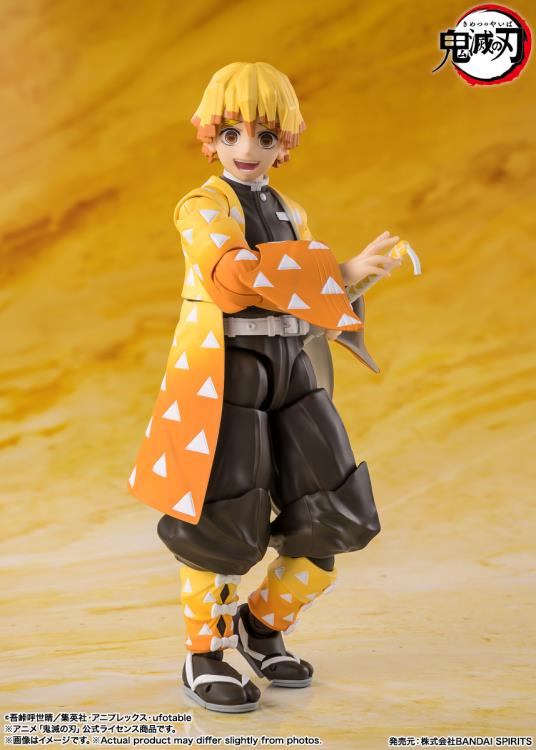 Demon Slayer: Kimetsu no Yaiba S.H.Figuarts Zenitsu Agatsuma image 4