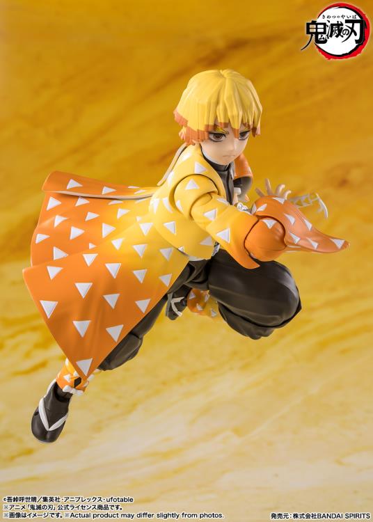 Demon Slayer: Kimetsu no Yaiba S.H.Figuarts Zenitsu Agatsuma image 5