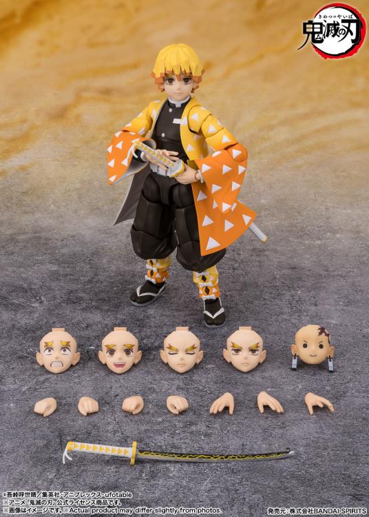 Demon Slayer: Kimetsu no Yaiba S.H.Figuarts Zenitsu Agatsuma image 8
