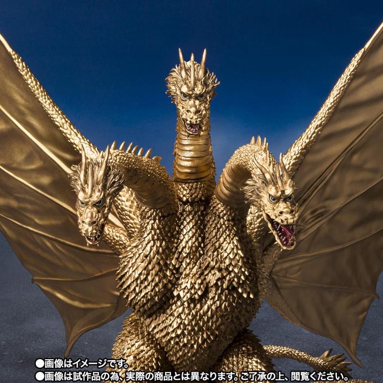 Godzilla vs. Gigan (1972) S.H.MonsterArts King Ghidorah image 10