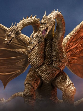 Godzilla vs. Gigan (1972) S.H.MonsterArts King Ghidorah image 2