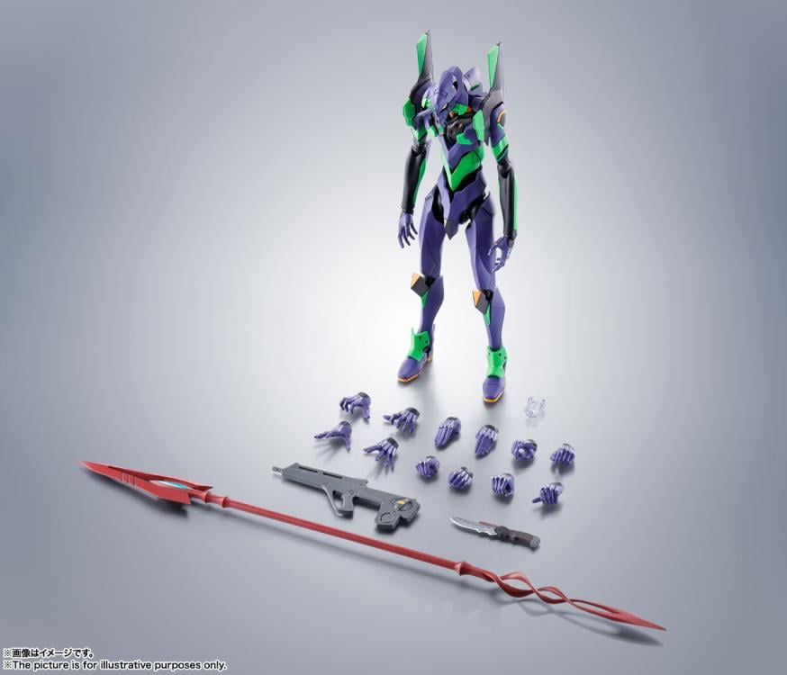 Rebuild of Evangelion Robot Spirits Evangelion 01 Test Type-01 (Spear of Cassius Renewal Color Edition) (Reissue) image 10