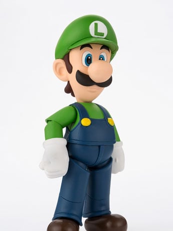 Super Mario S.H.Figuarts Luigi image 2