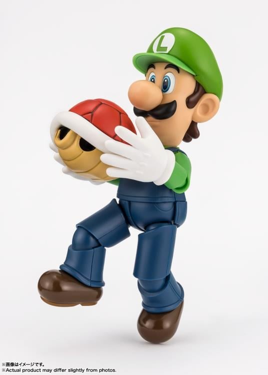 Super Mario S.H.Figuarts Luigi image 4