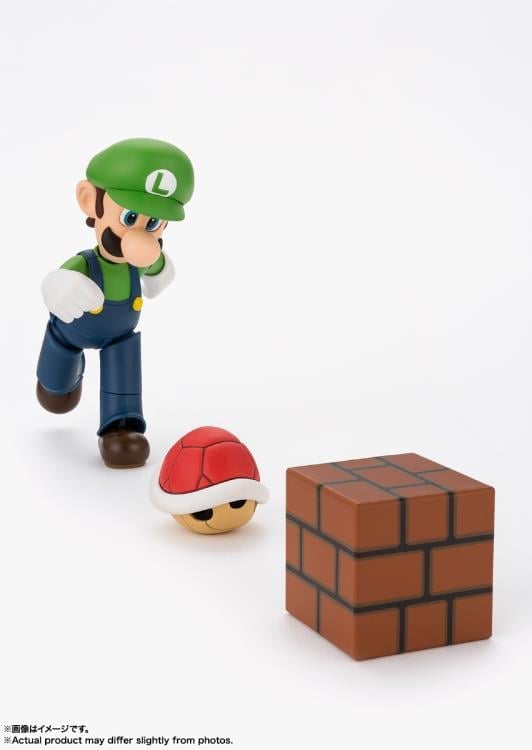 Super Mario S.H.Figuarts Luigi image 5