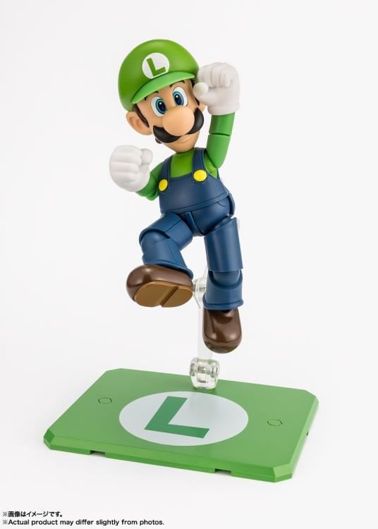 Super Mario S.H.Figuarts Luigi image 6