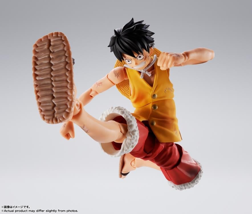 One Piece S.H.Figuarts Monkey D. Luffy (Summit War of Marineford) image 10