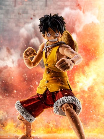 One Piece S.H.Figuarts Monkey D. Luffy (Summit War of Marineford) image 2