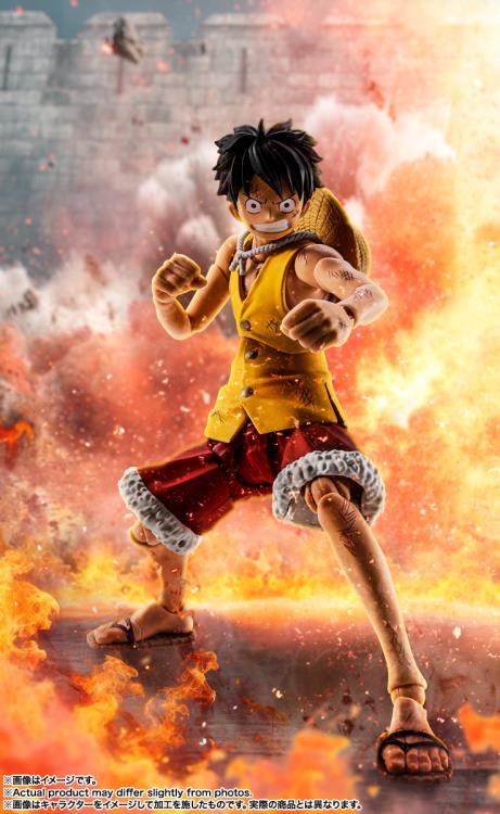 One Piece S.H.Figuarts Monkey D. Luffy (Summit War of Marineford) image 3