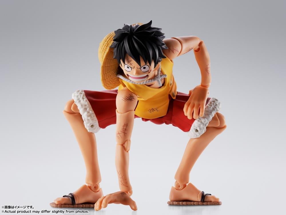 One Piece S.H.Figuarts Monkey D. Luffy (Summit War of Marineford) image 6