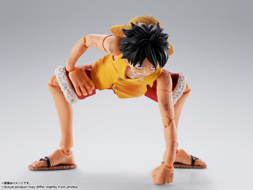 One Piece S.H.Figuarts Monkey D. Luffy (Summit War of Marineford) image 7
