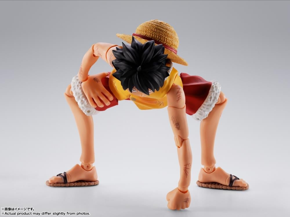 One Piece S.H.Figuarts Monkey D. Luffy (Summit War of Marineford) image 8
