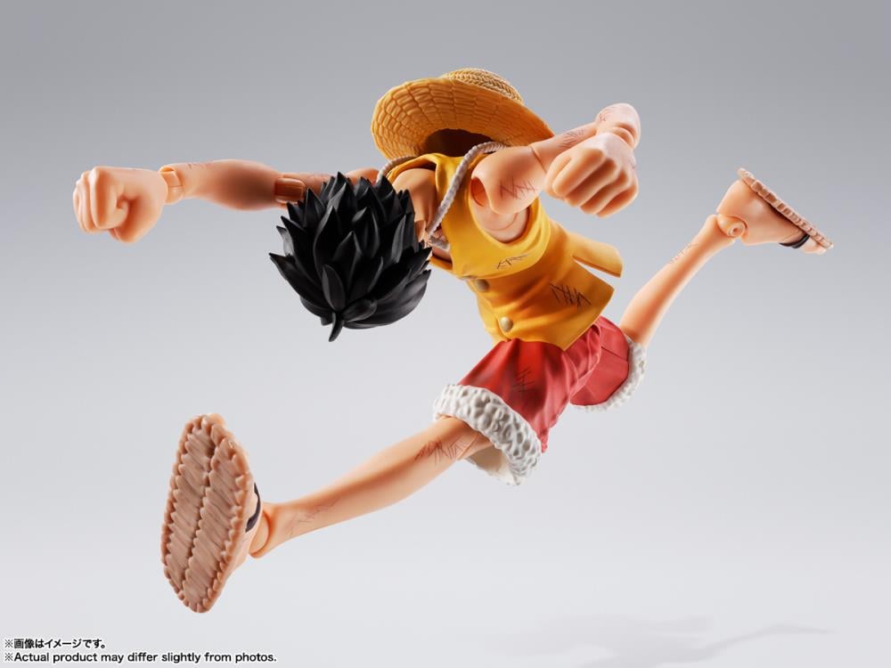 One Piece S.H.Figuarts Monkey D. Luffy (Summit War of Marineford) image 9