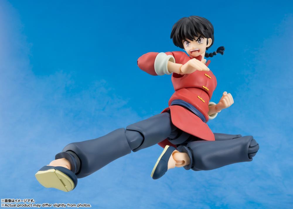 Ranma 1/2 S.H.Figuarts Ranma Saotome (Male Ver.) image 7